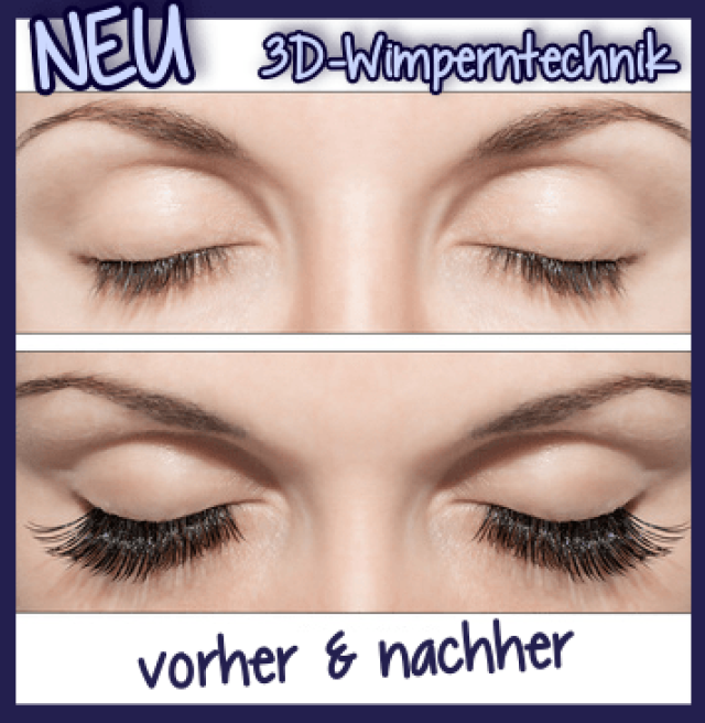 3D Wimperntechnik