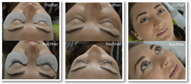 Wimpernverlänerung Ablauf